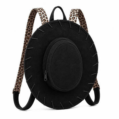 🤠Western Cowgirl Hat Backpack – Vintage Wide Brim Convertible Backpack Purse👜