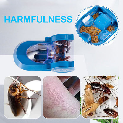 🥳2026 HOT SALE🥳💞50K+ SOLD!🪳🛡️ 50% OFF! Household Cockroach Trap – Powerful bait, enclosed design. Reusable, eco‐friendly. Keep kitchen pest‐free. ✨🍽️