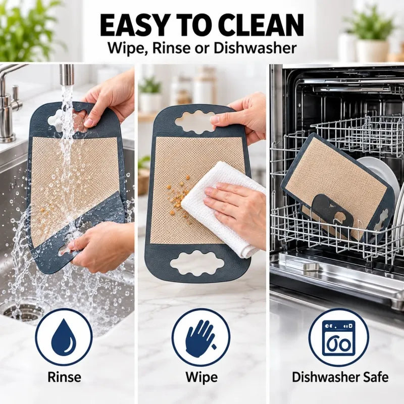 🥐Cross‐Shape Food‐Safe Baking Liner, Simple Clean‐Up Alternative To Disposable Parchment Paper