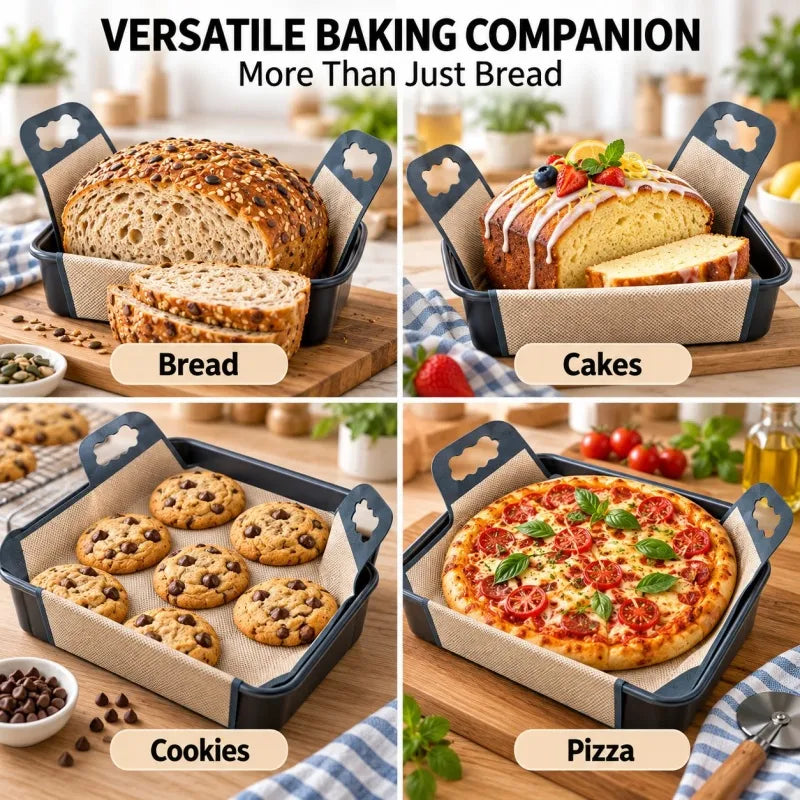 🥐Cross‐Shape Food‐Safe Baking Liner, Simple Clean‐Up Alternative To Disposable Parchment Paper