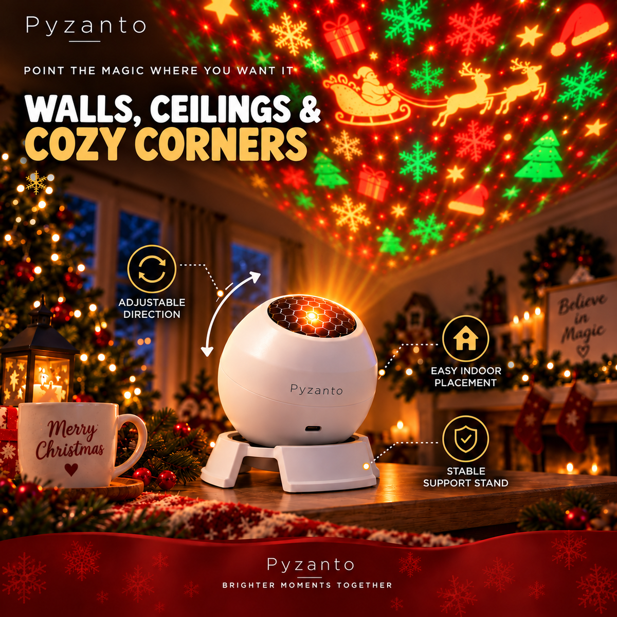 🎄 Magical Christmas Lights ✨ Light Up the Holiday Magic