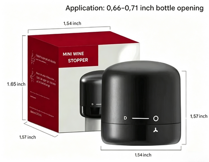 🔥 Silicone-sealed Wine, Beer and Champagne Stopper
