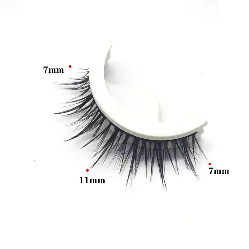 Reusable Self-Adhesive False Eyelashes