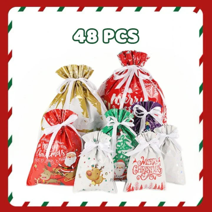 🎁LAST DAY SPECIAL PRICE: ￡6.99!!🎅The World’s Best Christmas Gift Bag With Drawstring🎁