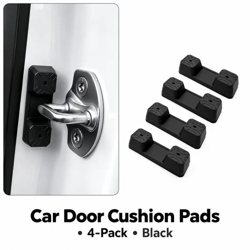 Car Magnetic Door Lock Shock Absorber Pad