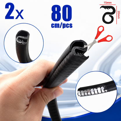 Car Door Seal Strip - EPDM Weather Stripping for Noise Reduction