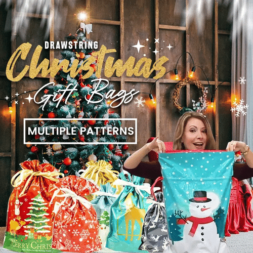 🎁LAST DAY SPECIAL PRICE: ￡6.99!!🎅The World’s Best Christmas Gift Bag With Drawstring🎁