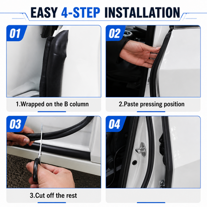 Car Door Seal Strip - EPDM Weather Stripping for Noise Reduction