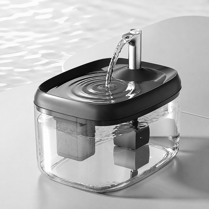 1.5L USB Automatic Cat Water Fountain with Filter for Cats and Small Dogs