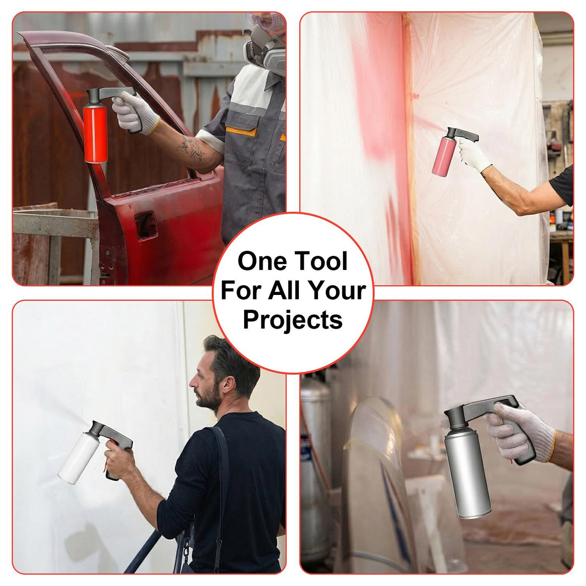 Reusable and eco-friendly spray can trigger handle