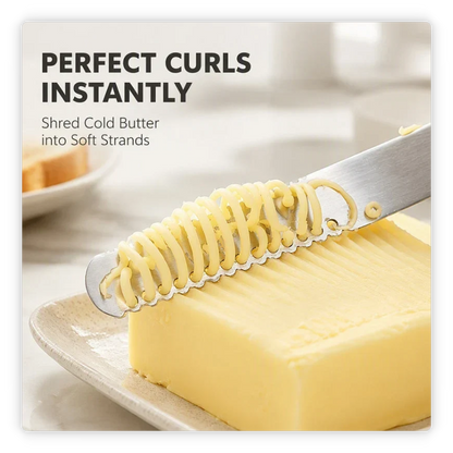 Professional 304 Stainless Steel 3-in-1 Butter Knife and Spreader
