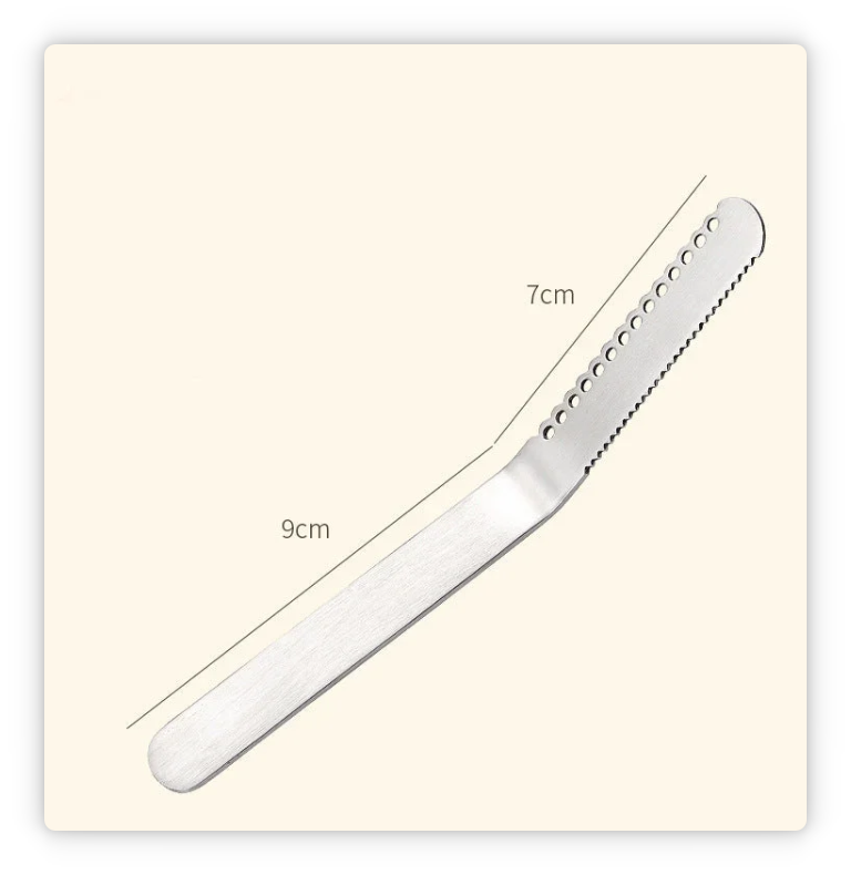 Professional 304 Stainless Steel 3-in-1 Butter Knife and Spreader