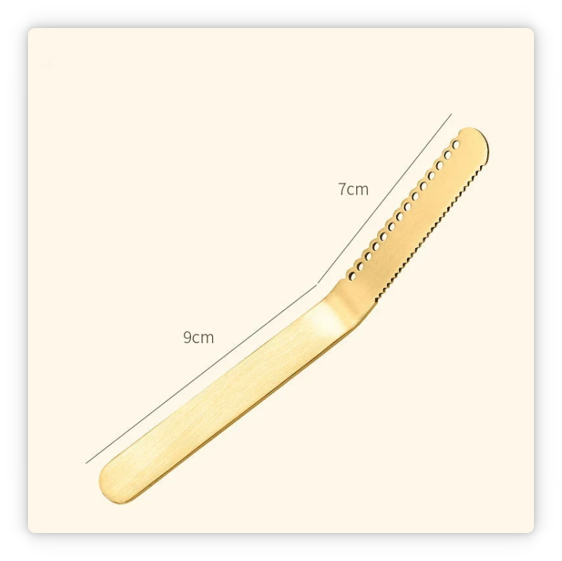 Professional 304 Stainless Steel 3-in-1 Butter Knife and Spreader