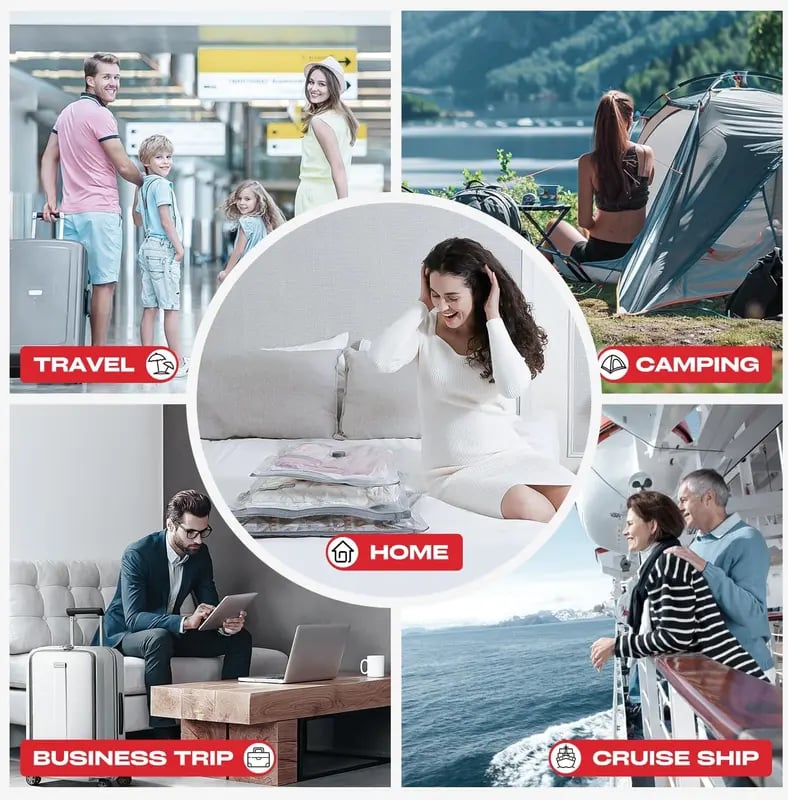 🏆LAST DAY SALE 50% OFF!!💞50K+ SOLD!✨X7 TravelShrink™ – Cordless Vacuum Compression Kit🧳