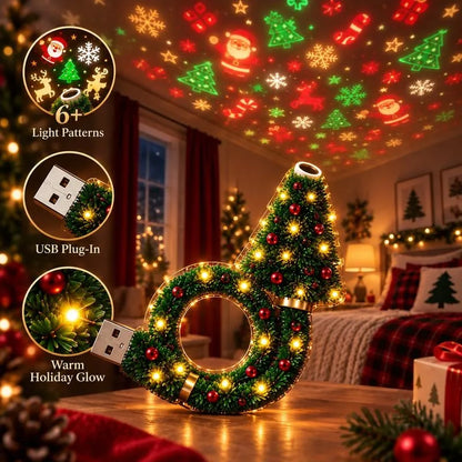 2026 New USB Plug-In Christmas Projector Night Light🎅🎄