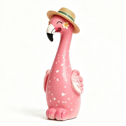🦩Cute Flamingo Decorative Vase 🌸 5 Styles Resin Figurine Vase Tabletop Centerpiece Indoor Home Shelf Decor Gift（副本）