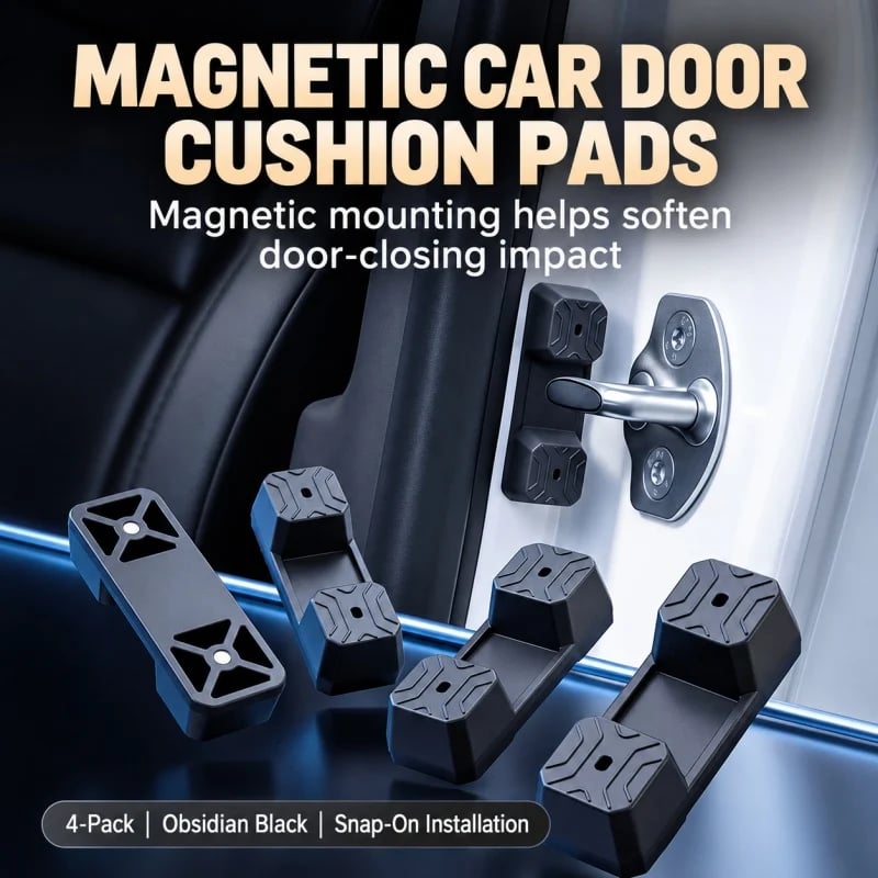 Car Magnetic Door Lock Shock Absorber Pad