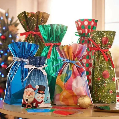 🎁LAST DAY SPECIAL PRICE: ￡6.99!!🎅The World’s Best Christmas Gift Bag With Drawstring🎁
