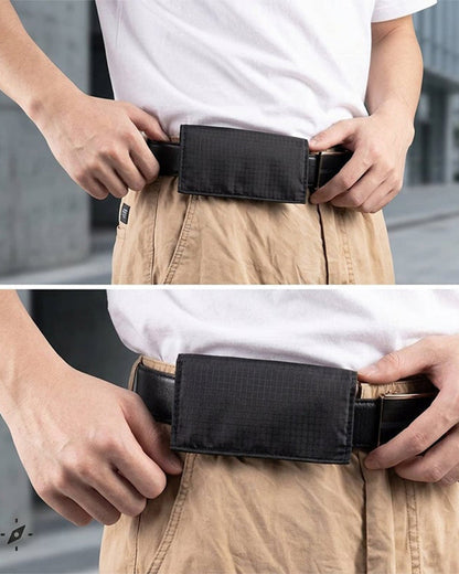 Hidden Security Travel Wallet Concealed Pocket for Passport Cash Cards