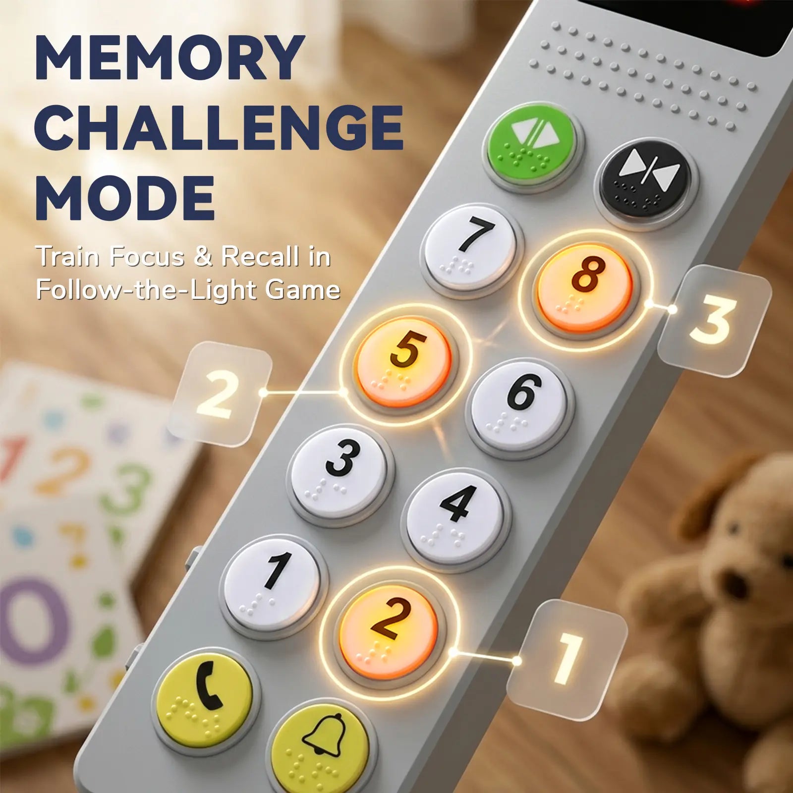 Elevator Activity Pane Toys Interactive Learning Toy for Boys Girls