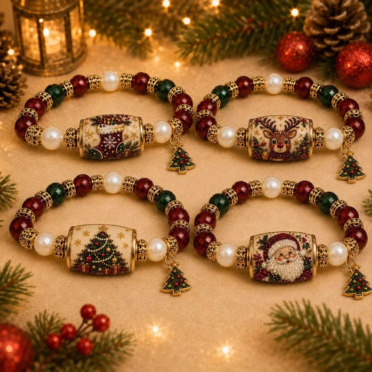 💥🎄 Christmas Early Bird Sale | 50% OFF -🎄 Christmas Magic Collection Bracelet — Limited Edition