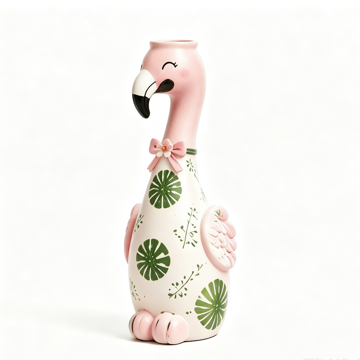 🦩Cute Flamingo Decorative Vase 🌸 5 Styles Resin Figurine Vase Tabletop Centerpiece Indoor Home Shelf Decor Gift（副本）