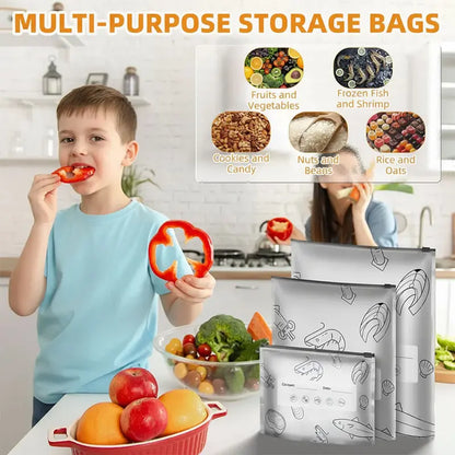 Reusable Food Storage Bags – A Cleaner, Smarter Freezer