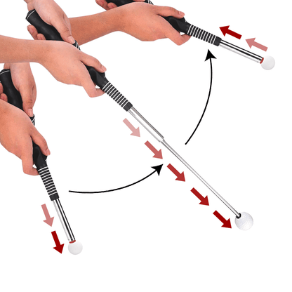 Retractable Golf Training Aid Swing Trainer
