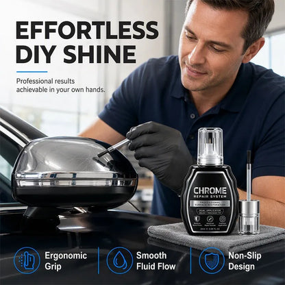 Professional Chrome Repair Pen ✨ – Precision Applicator for Scratches, Oxidation & Dull Surfaces