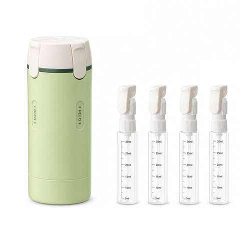 4-in-1 Travel Dispenser Bottle