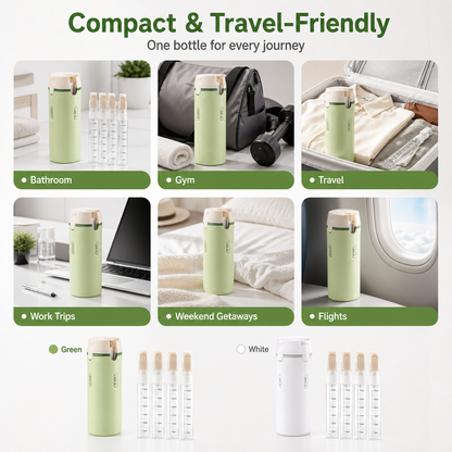 4-in-1 Travel Dispenser Bottle