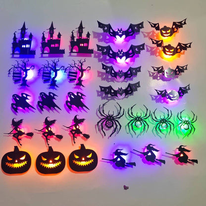 Halloween LED Silhouette Wall Lights
