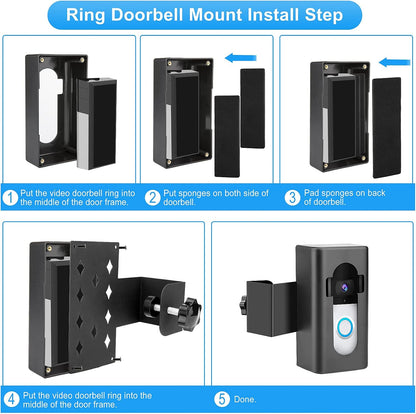 Anti-Theft Video Doorbell Door Mount