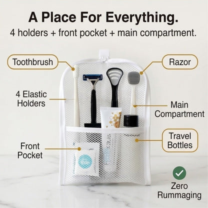 Freestanding Waterproof Travel Toiletry Bag