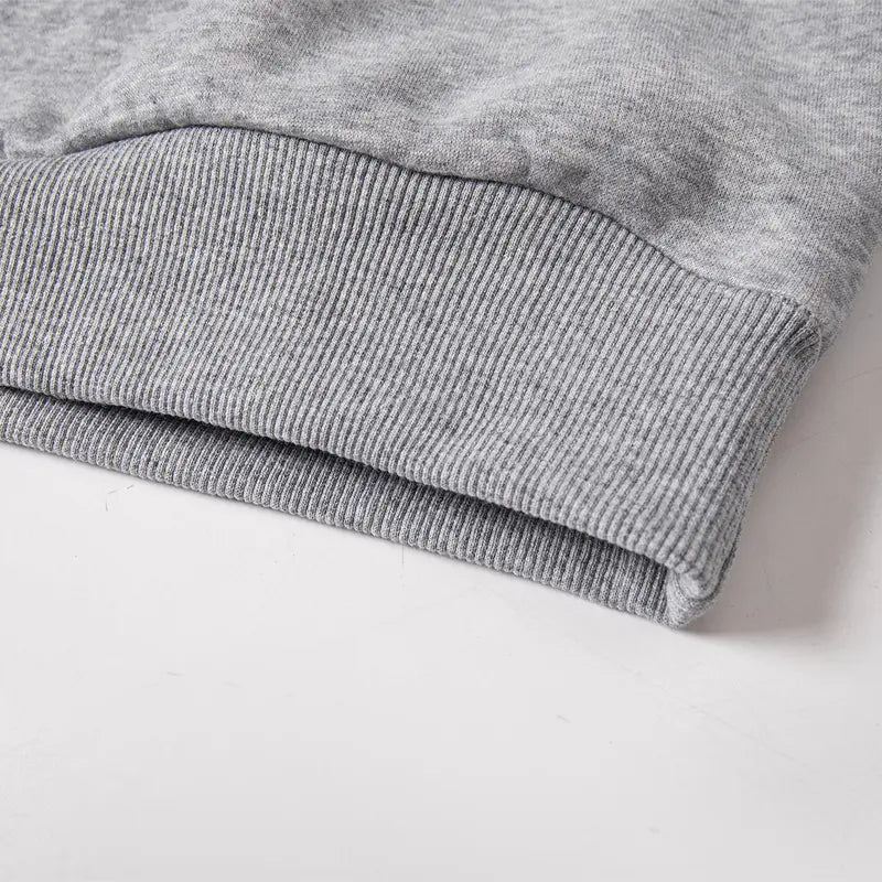 Women’s Solid-Color Small V-Neck Pullover Sweatshirt for Autumn/Winter, Made of Cotton 🍂