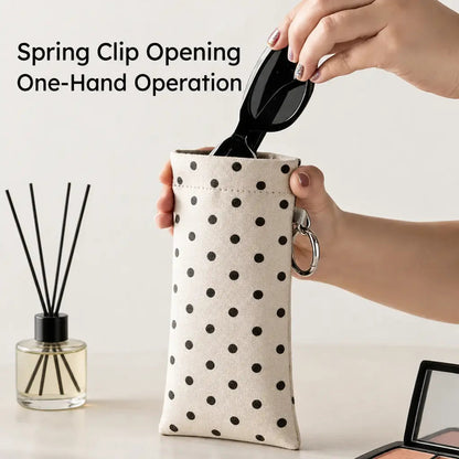 New-Portable Compression Shrapnel Glasses Case