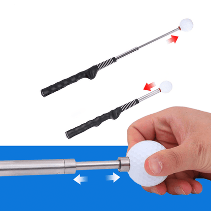 Retractable Golf Training Aid Swing Trainer