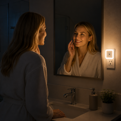 Night Lights Plug into Wall (6-Pack) - Dusk to Dawn Light Sensor