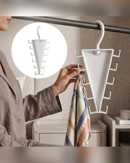 Rotating V-Shaped Accessory Hanger