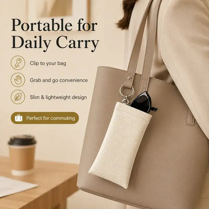 New-Portable Compression Shrapnel Glasses Case