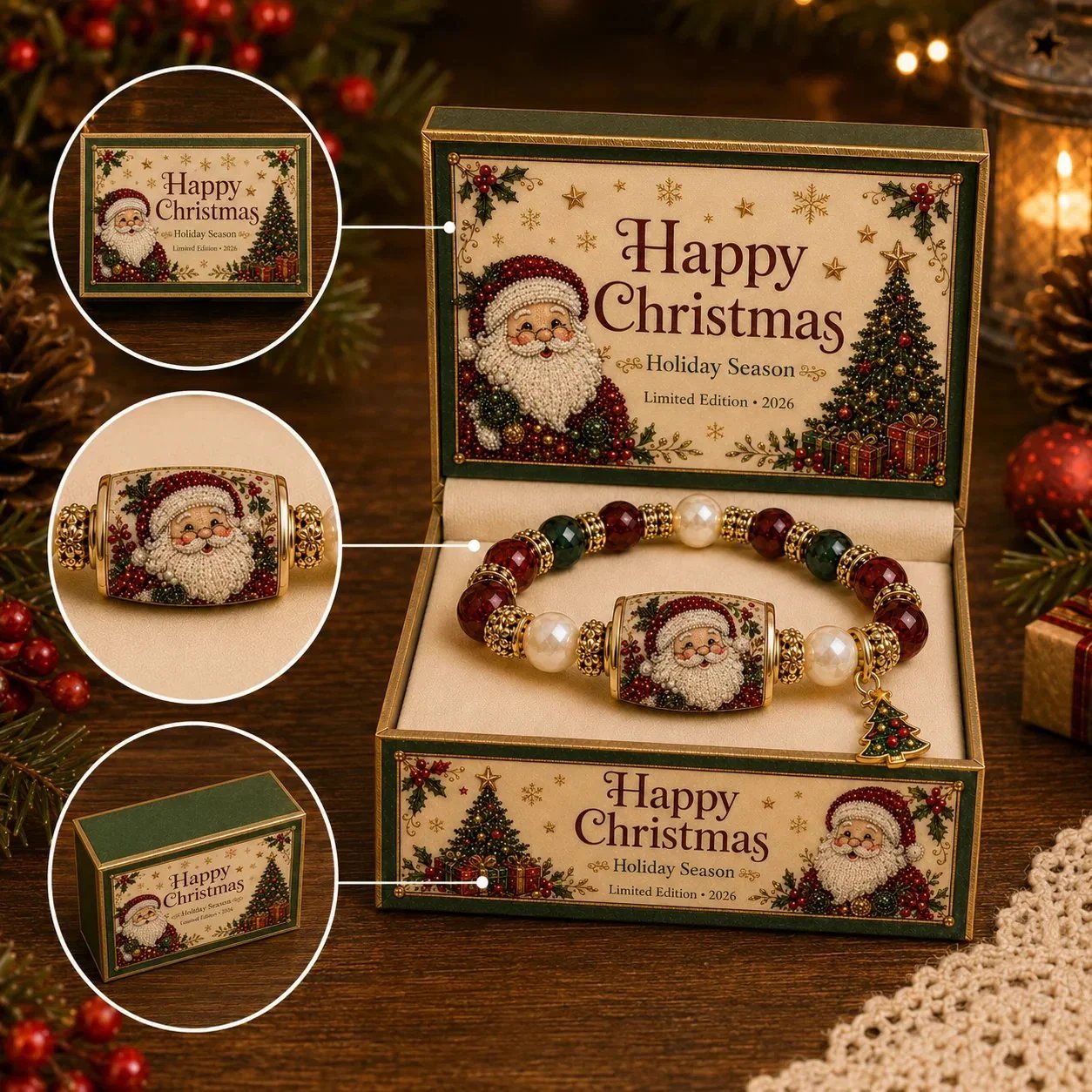 💥🎄 Christmas Early Bird Sale | 50% OFF -🎄 Christmas Magic Collection Bracelet — Limited Edition