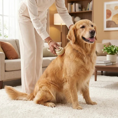 3-in-1 Steam Pet Grooming and Deshedding Brush