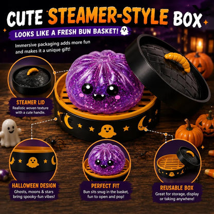 🔥49% OFF TODAY 🎃 Halloween Steamed Bun Squishy Mystery Box Toy