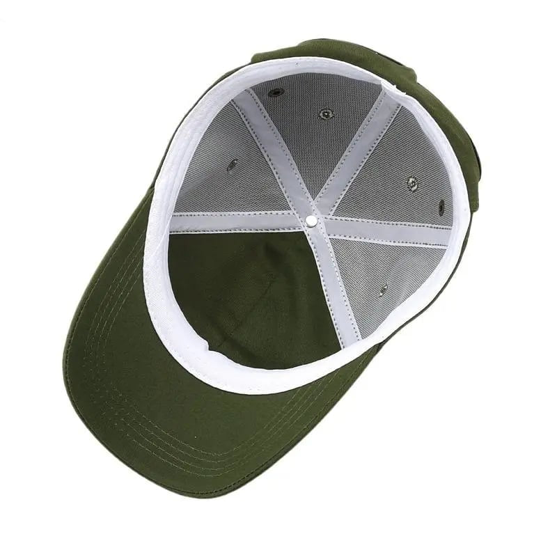 Vintage Baseball Cap with Flip Down Protective Goggles