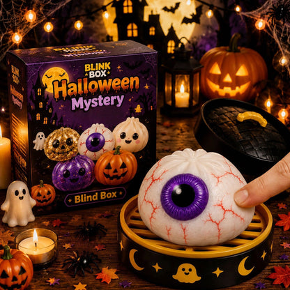 🔥49% OFF TODAY 🎃 Halloween Steamed Bun Squishy Mystery Box Toy