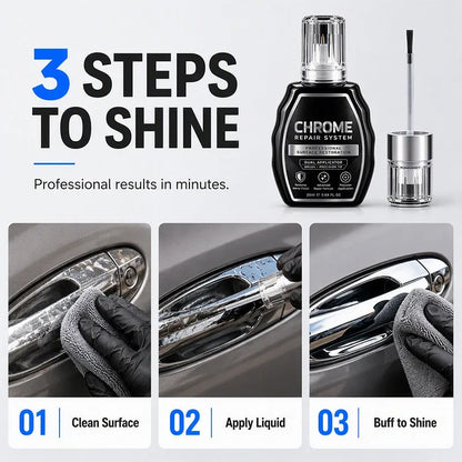 Professional Chrome Repair Pen ✨ – Precision Applicator for Scratches, Oxidation & Dull Surfaces