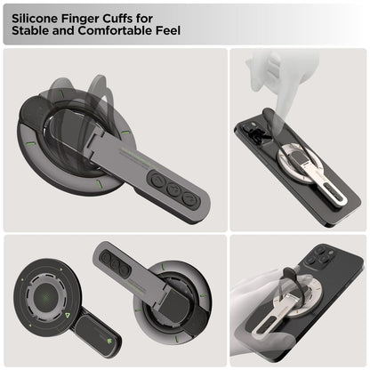 MagniHold | 3-in-1 Magnetic Fidget Phone Stand & Ring Holder