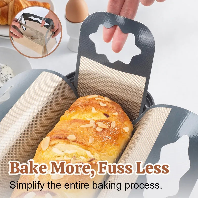 🥐Cross‐Shape Food‐Safe Baking Liner, Simple Clean‐Up Alternative To Disposable Parchment Paper