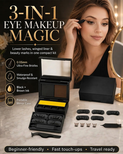 3-in-1 Eyeliner & Lash Stamp Kit