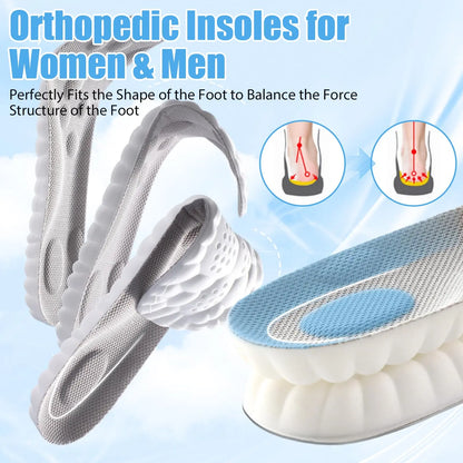 5-Pack 4D Cloud Soles for Men Women
